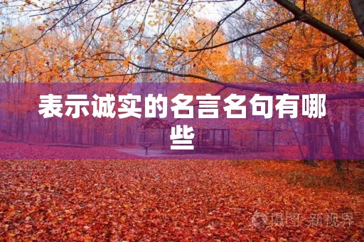 表示诚实的名言名句有哪些(表示诚实的名言名句有哪些三年级) 表示诚实的名言名句有哪些(表示诚实的名言名句有哪些三年级)