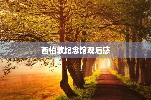 西柏坡纪念馆观后感