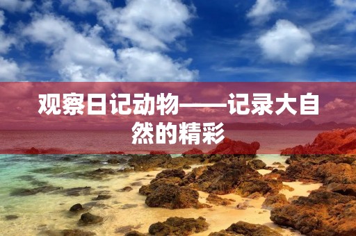 观察日记动物——记录大自然的精彩 观察日记动物——记录大自然的精彩
