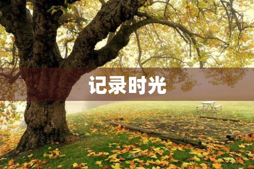 记录时光，见证成长——我的空间日志