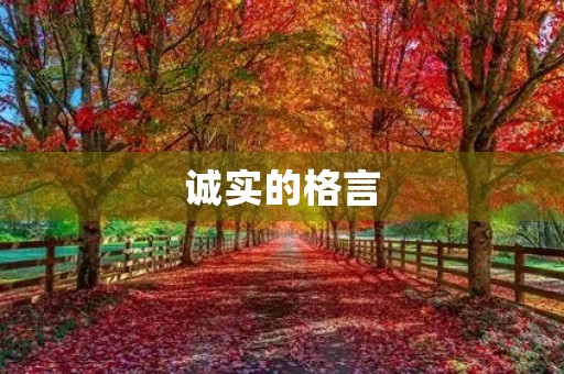 诚实的格言,诚实名言名句大全摘抄 诚实的格言,诚实名言名句大全摘抄
