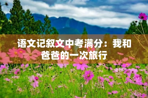 语文记叙文中考满分:我和爸爸的一次旅行 语文记叙文中考满分:我和爸爸的一次旅行