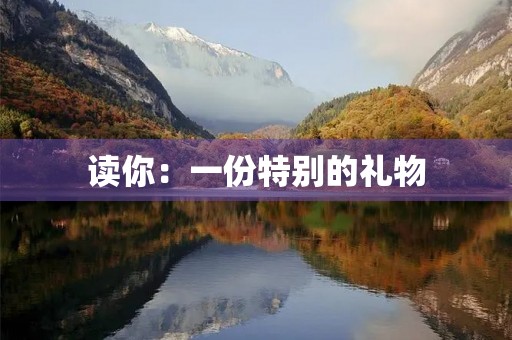 读你：一份特别的礼物