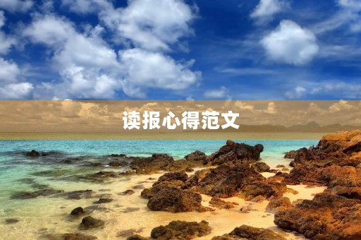 读报心得范文