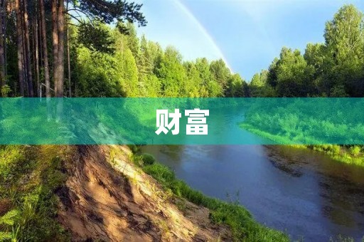 财富，既是人生追求的目标，也是人们争相追逐的对象。在当今社会，财富已经成为了人们生活中不可或缺的一部分。那么，我们该如何看待财富？又该如何正确地对待财富呢？