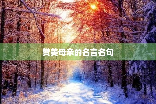 赞美母亲的名言名句,赞美母亲的名言名句10 赞美母亲的名言名句,赞美母亲的名言名句10