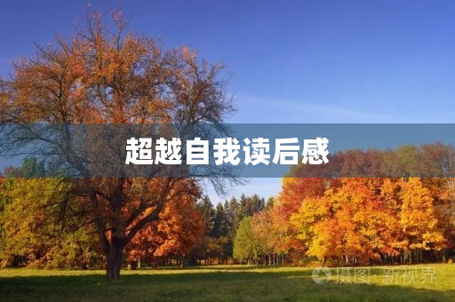 超越自我读后感 超越自我读后感