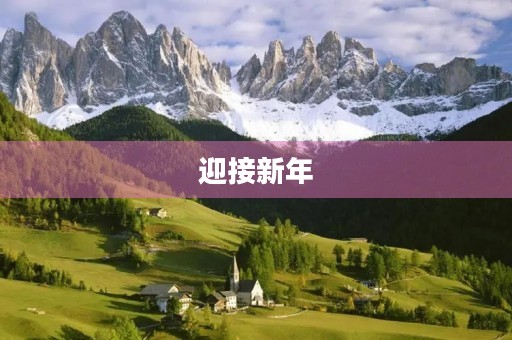 迎接新年，传承中华文化