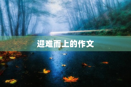 迎难而上的作文 迎难而上的作文