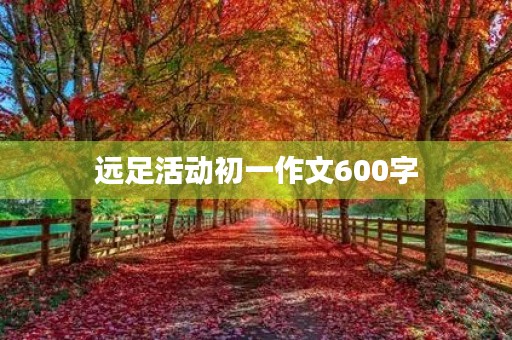远足活动初一作文600字 远足活动初一作文600字