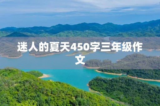 迷人的夏天450字三年级作文
