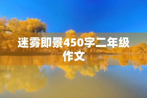 迷雾即景450字二年级作文 迷雾即景450字二年级作文