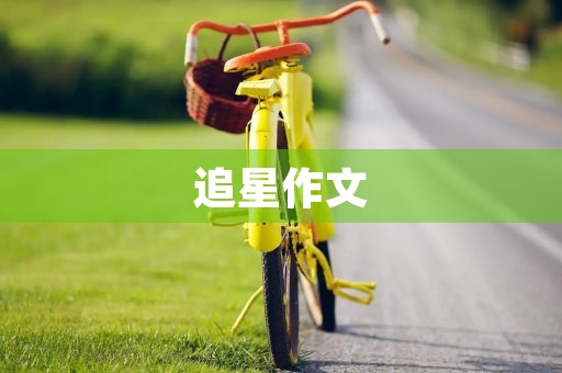 追星作文 追星作文