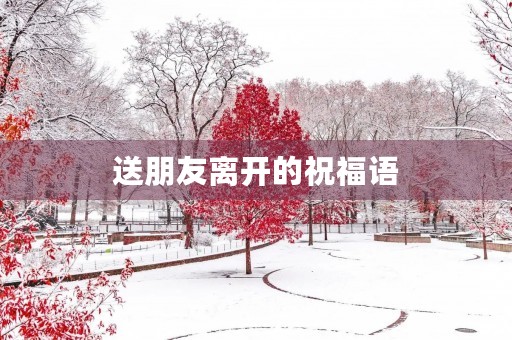 送朋友离开的祝福语(离别祝福前程好的话)