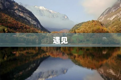 遇见,让我与你相遇 遇见,让我与你相遇