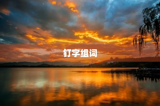钉字组词(钉组词) 钉字组词(钉组词)