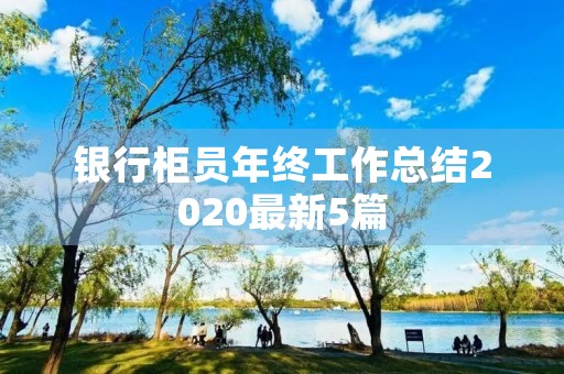银行柜员年终工作总结2020最新5篇