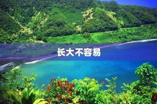 长大不容易，我们该如何面对？
