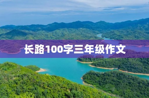 长路100字三年级作文