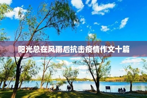 阳光总在风雨后抗击疫情作文十篇 阳光总在风雨后抗击疫情作文十篇