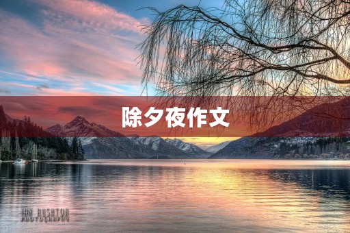 除夕夜作文
