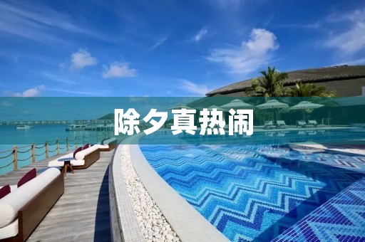 除夕真热闹,家家户户欢度新年 除夕真热闹,家家户户欢度新年