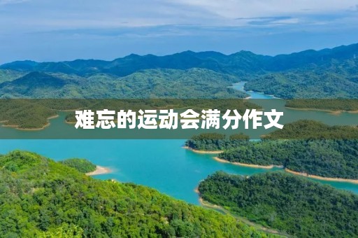 难忘的运动会满分作文 难忘的运动会满分作文