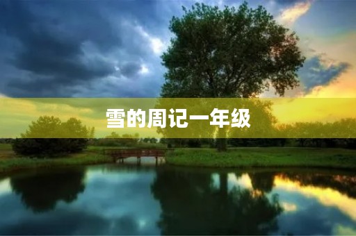 雪的周记一年级