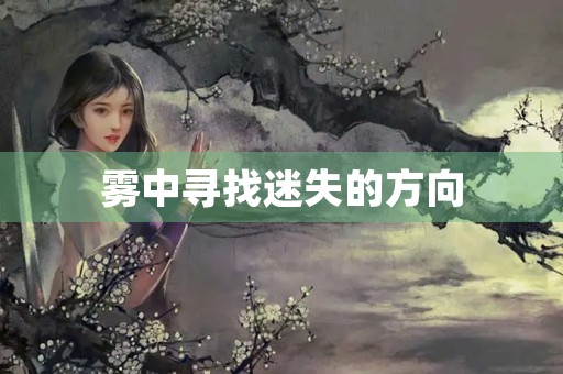 雾中寻找迷失的方向 雾中寻找迷失的方向