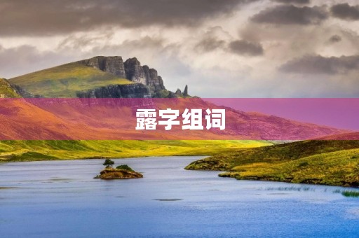 露字组词(露的多音字组词)