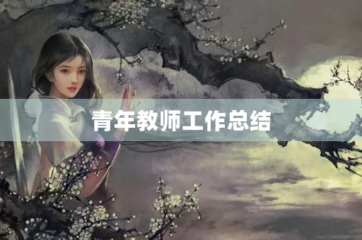 青年教师工作总结 青年教师工作总结