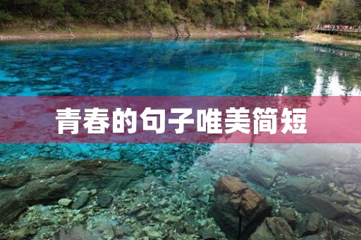 青春的句子唯美简短,激励青春的句子唯美简短 青春的句子唯美简短,激励青春的句子唯美简短