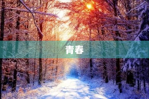青春，让我们追寻梦想