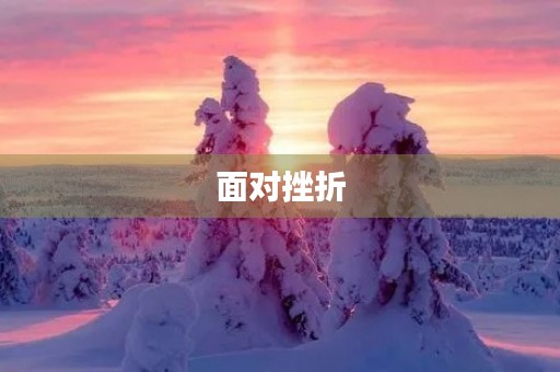 面对挫折,如何助力自我成长 面对挫折,如何助力自我成长