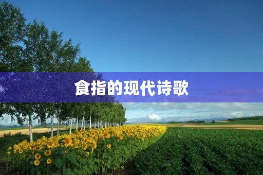 食指的现代诗歌