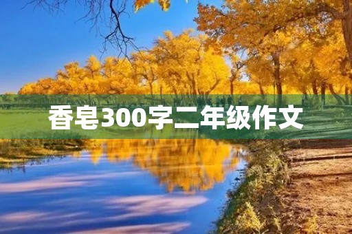 香皂300字二年级作文