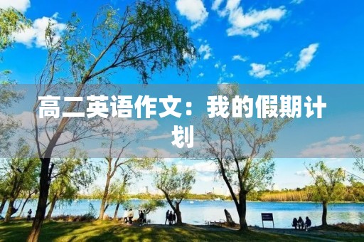 高二英语作文：我的假期计划