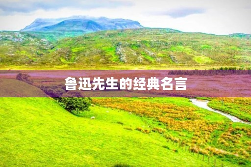 鲁迅先生的经典名言,鲁迅先生的经典名言有哪些 鲁迅先生的经典名言,鲁迅先生的经典名言有哪些
