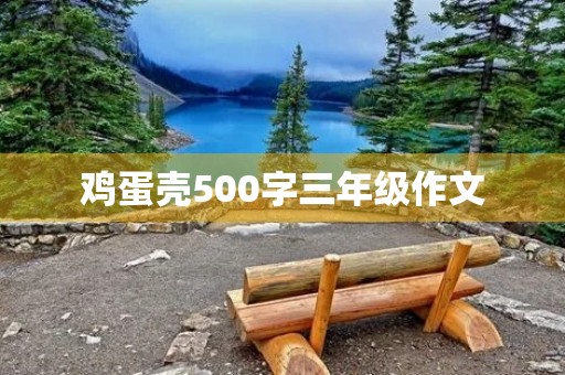 鸡蛋壳500字三年级作文