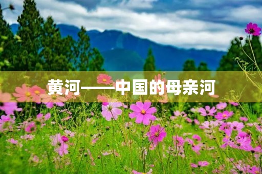 黄河——中国的母亲河