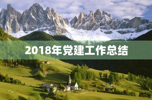 2018年党建工作总结,2017党建工作总结及2018工作计划 2018年党建工作总结,2017党建工作总结及2018工作计划