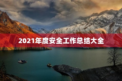 2021年度安全工作总结大全
