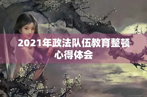 2021年政法队伍教育整顿心得体会 2021年政法队伍教育整顿心得体会