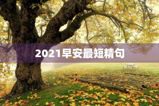 2021早安最短精句,早安短句最新 2021早安最短精句,早安短句最新