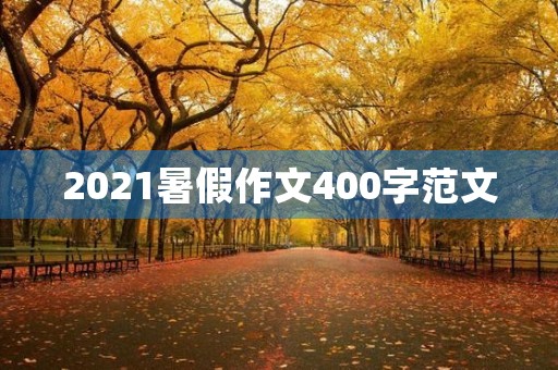 2021暑假作文400字范文