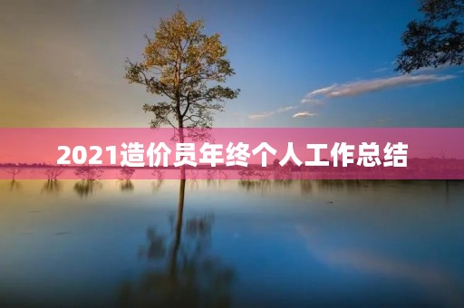 2021造价员年终个人工作总结 2021造价员年终个人工作总结