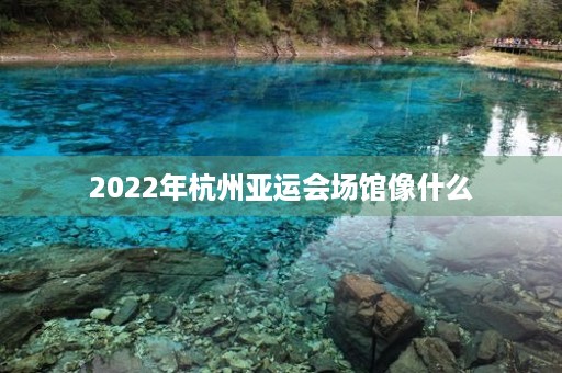 2022年杭州亚运会场馆像什么(22年杭州亚运会的场馆像什么)