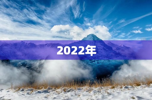 2022年,我们的生活 2022年,我们的生活