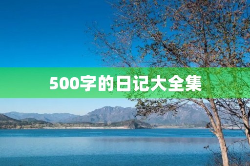 500字的日记大全集 500字的日记大全集