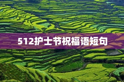 512护士节祝福语短句